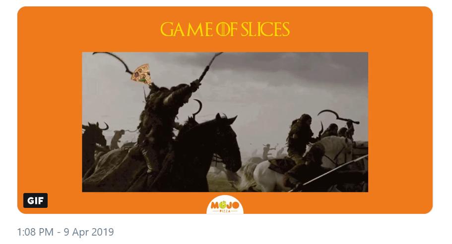 BibinAlexander_'s tweet photo. @MojoPizzas My Game of slices is super strong... and I know it. Spotted all the slices in one frame.
#SpotTheSlices #GameofThrones #GOTcontest #pizzacontest @MojoPizzas
Join now
@Celina_Tweets
@Stubborn001
@Oye_kanchu
@TheMayankMishra
@ranjeetjena3281 https://t.co/TW4ogkrhuV