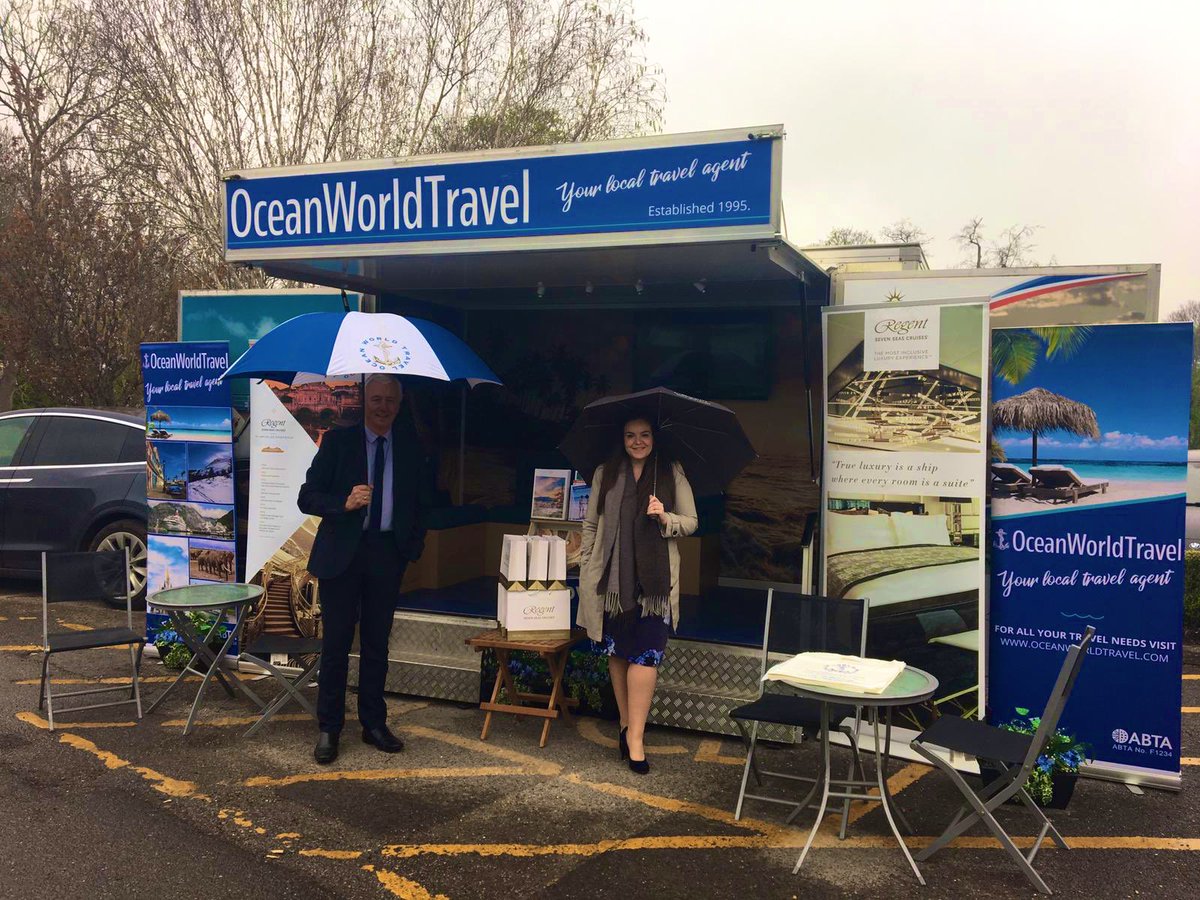 It’s the kind of weather that makes you want to book cruise today down at Brambridge Garden Centre with @oceanworld 🚢 #luxurycruise #regentcruises #regentsevenseas