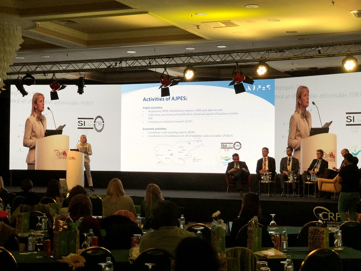 #crf2019 electronic IDentification, Authentication and trust Services eIDAS - Cross border interoperability fundamentals as implemented in Slovenia @CorpRegForum