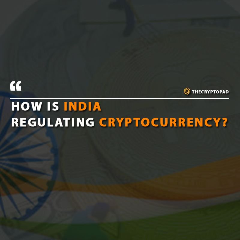 thecryptopad's tweet photo. How is #India Regulating #cryptocurrency 
Source: https://t.co/F6GK2LkMO5
@siosism @Chuba_TGC @JobsInLogistics @mbauwens @CryptoJikky @catenacapital @RTTNews @AltcoinBadger @itscryptoyoda 
#BlockChainNews #cryptocurrencynews #blockchain #Crypto #cryptocurrencies #altcoin https://t.co/7AcnqcdwIR
