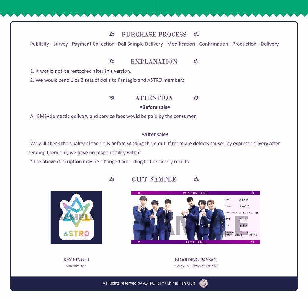 juniiejune94's tweet photo. (THGO.) " ALL CUTE " BY @Astro_Sky_ #ASTRO
🔈ปิดพรี 28/4
🔈รายละเอียด
- น้อง ขนาด 20cm
- ชุด 1 ชุด
- พวงกุญแจ
- boarding pass
🔈ราคา 1,020฿ / เซ็ตละ 5,300฿
🔈ส่ง 50/80/นัดรับสยาม,อิมสำโรง
#อะโรฮ่าเซ็นเตอร์ #ตลาดนัดASTRO #2ndASTROADtoBKK2019 #2ndASTROADtoBangkok #아스트로 https://t.co/HPSgyajAJd