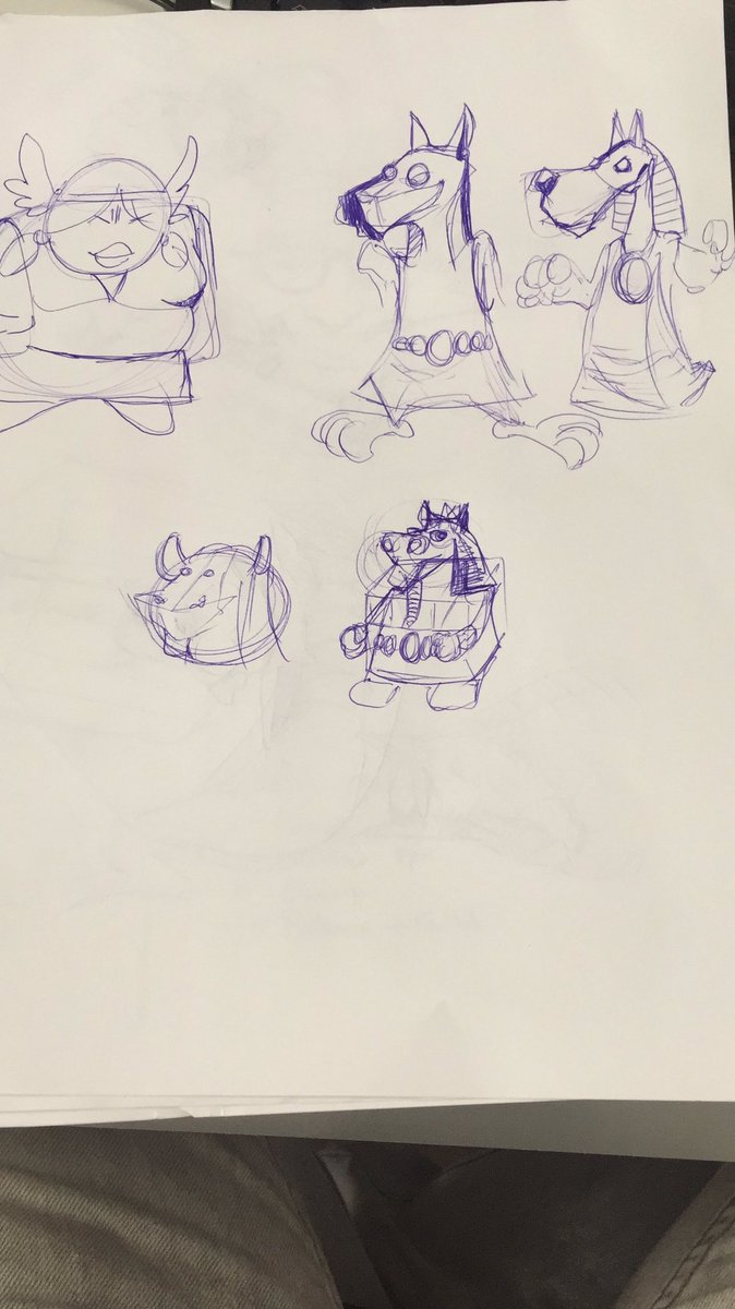 5thRowGames's tweet photo. Want to see some of our first characters drafts? - cat leg not included- @VideojuegosUMA #gameDev #RoboGods #RGWBW #indieDev #gaming #Gods #videojuegos #videogames https://t.co/zyb0AQF9yN