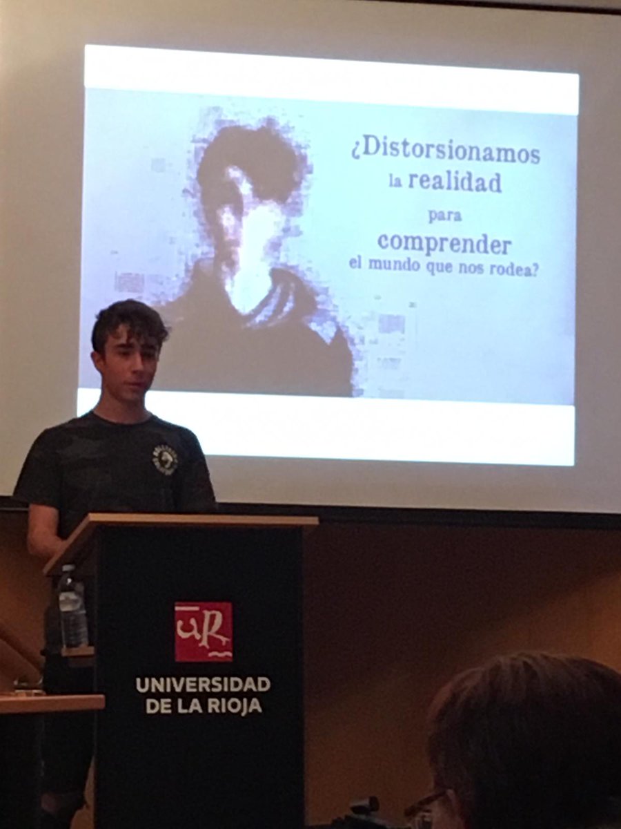 Álvaro Tomé, segundo premio en la Olimpiada de Filosofía, categoría de Fotografía.