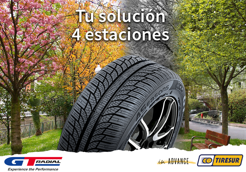 Grupotiresur's tweet photo. Al mal tiempo, ¡¡buenos neumáticos!! Encuentra en Tiresur los neumáticos AllSeasons de GT Radial, tu solución 4 estaciones.
https://t.co/WxQ2JlnHAO https://t.co/4Ogu0FTwSy