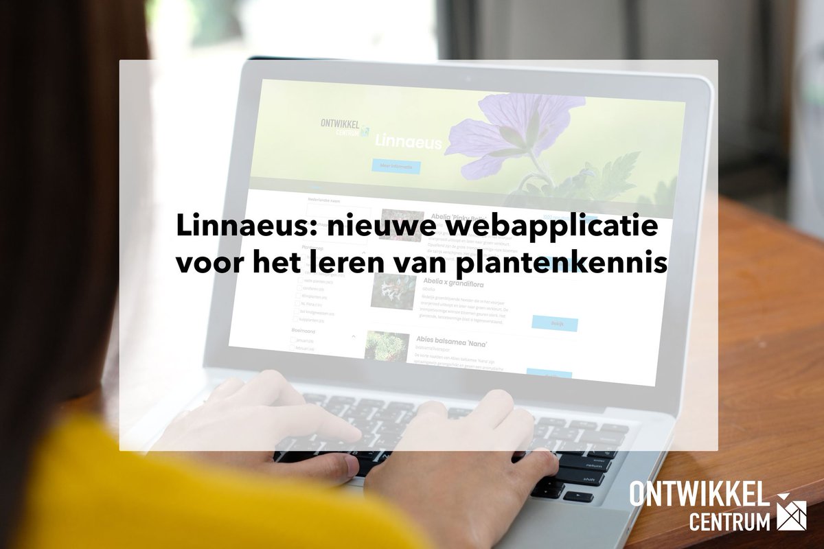 OntwikkelC's tweet image. Goed nieuws voor uw studenten Groene ruimte! Het leren van plantenkennis is nu eenvoudiger dan ooit met de nieuwe webapplicatie Linnaeus. Voor meer informatie gaat u naar onze website: ontwikkelcentrum.nl/actueel/nieuwe… #groenruimte #linnaeus #groenonderwijs #leermiddel #lesmateriaal #mbo