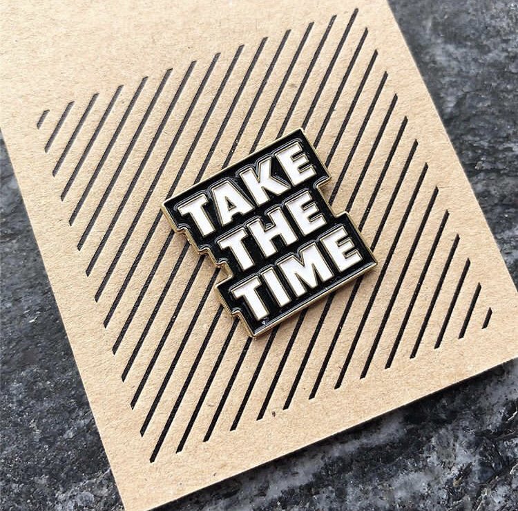dot_studio_'s tweet image. Enamel pin badges - backing card. Printed for 106 Coffee 🔥 Black foil blocking + screen printing. Printed by @dot_studio_ #debossing #enamelpinbadge #backingcard #recycledpaper #foilstamped #printfinishing #dotstudio #enamelpins #foilcards #takethetime #selfcare #106coffee