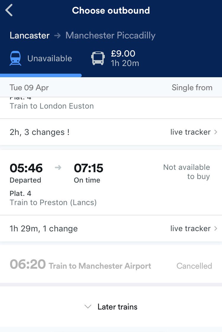 As a Lancastrian I am very much behind the <a href="/EdenMorecambe/">Eden Project Morecambe</a> but, the local transport will need a massive investment. Having key feeder trains to airports cancelling minutes before it’s meant to departure will not work, with the figures which have been proposed for tourist visiting.