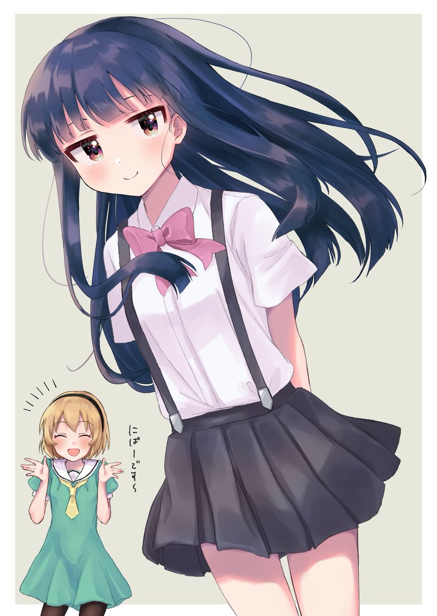 よしかげ わーい ゆきこはひぐらしコス とっても可愛いです 雪美ちゃんのサスペンダースカート 可愛い こういうシンプルなお洋服もいいですね スカート短め さとこはるちゃんのお洋服 偶然にもヒョウくんカラーですね 雪美ちゃんの代わりの