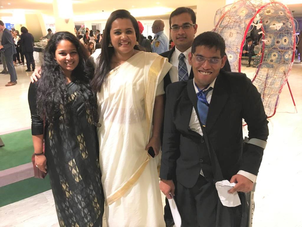 UNSriLanka's tweet photo. #SriLanka's @UNECOSOC #Youth Forum delegates were thrilled to meet the @UNYouthEnvoy. Stay tuned to know more about their experiences at this forum that brings together over 1000 youth #advocates from across the world to discuss how youth can drive the #GlobalGoals.

#Youth2030 https://t.co/zSzrrtwePR