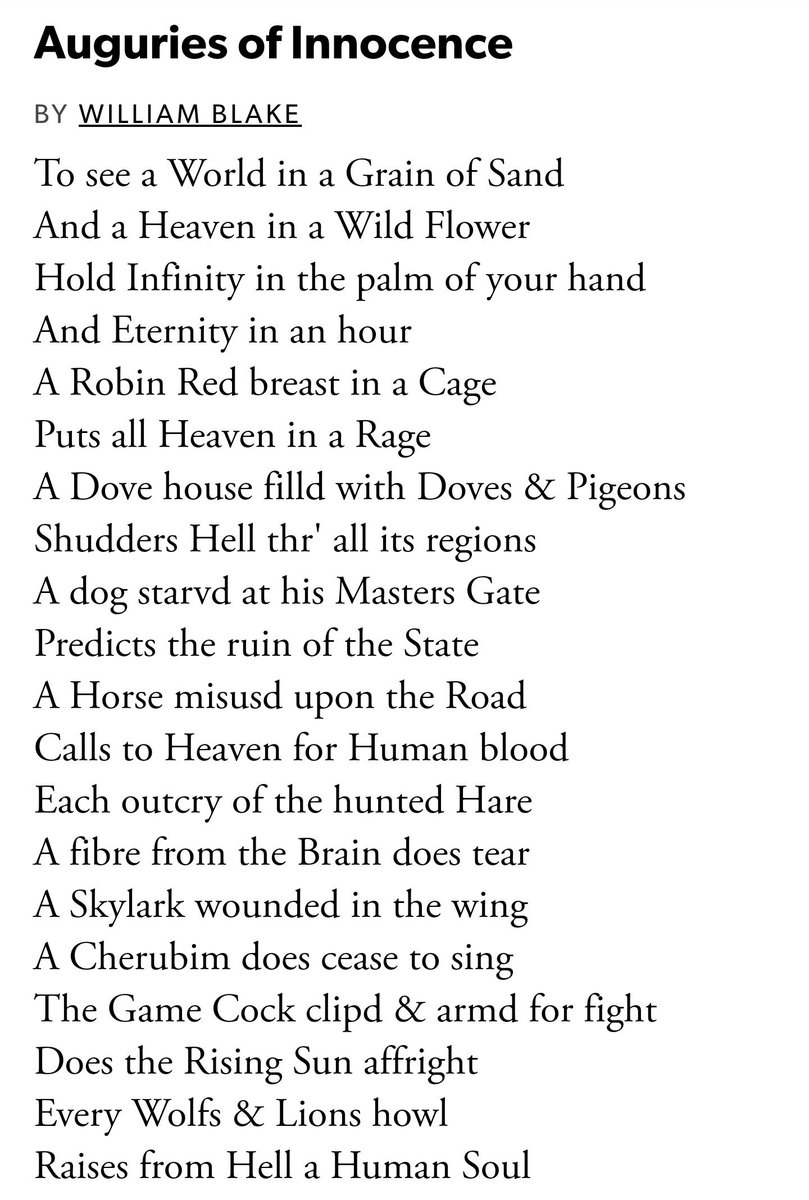 Dr Stephen Pritchard Auguries Of Innocence William Blake 1803 He Who Shall Hurt The Little Wren Shall Never Be Belovd By Men Netsdownfornature T Co Jx1hlzobp6 T Co Itmrb3ai1f