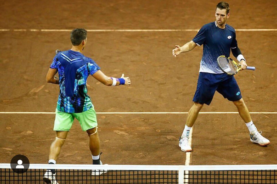 Starting the #clayseason strong with a clutch 10-8 win ☄️💥#sitak #kajicek #thompson #hewitt