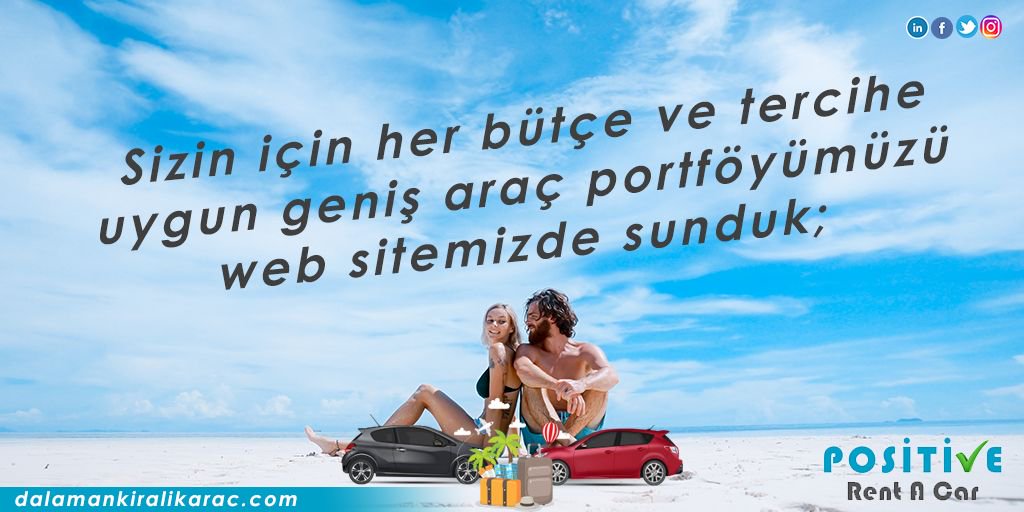 Sizin için her bütçe ve tercihe uygun geniş araç portföyümüzü web sitemizde sunduk; #dalamanaraçkiralama #havaalanıtransferi #dalaman dalamankiralikarac.com