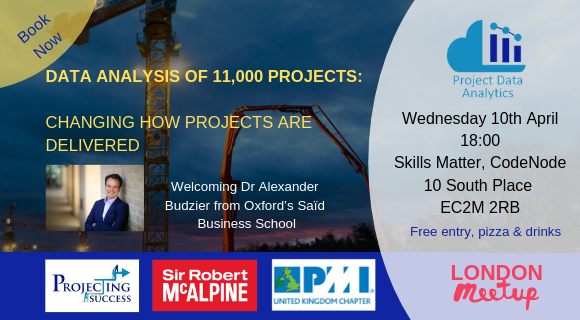 pdacommunity's tweet photo. Last call for our London meetup tomorrow featuring guest speaker Dr. Alexander Budzier. This is set to be our biggest meetup yet so please do register to attend https://t.co/bZcR5Owifl

We look forward to welcoming you tomorrow at 6pm. 
#meetup #projectdataanalytics #community https://t.co/b8tGO8mr2p