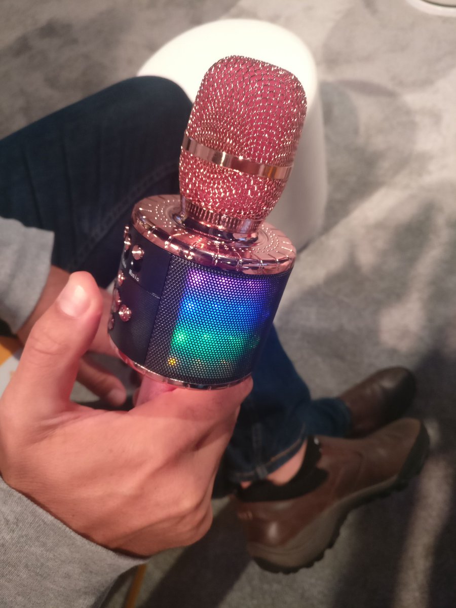 amdcavallaro's tweet photo. The @gdgcloud @WomenTechmakers #WTM19 #aogdevs event on the 15th is fully booked. (Had raised cap but now it is really full) and happy to share we'll have the best karaoke in the world with the mic used at the developer community booth at #googlenext18. https://t.co/rDLq1aNS8u