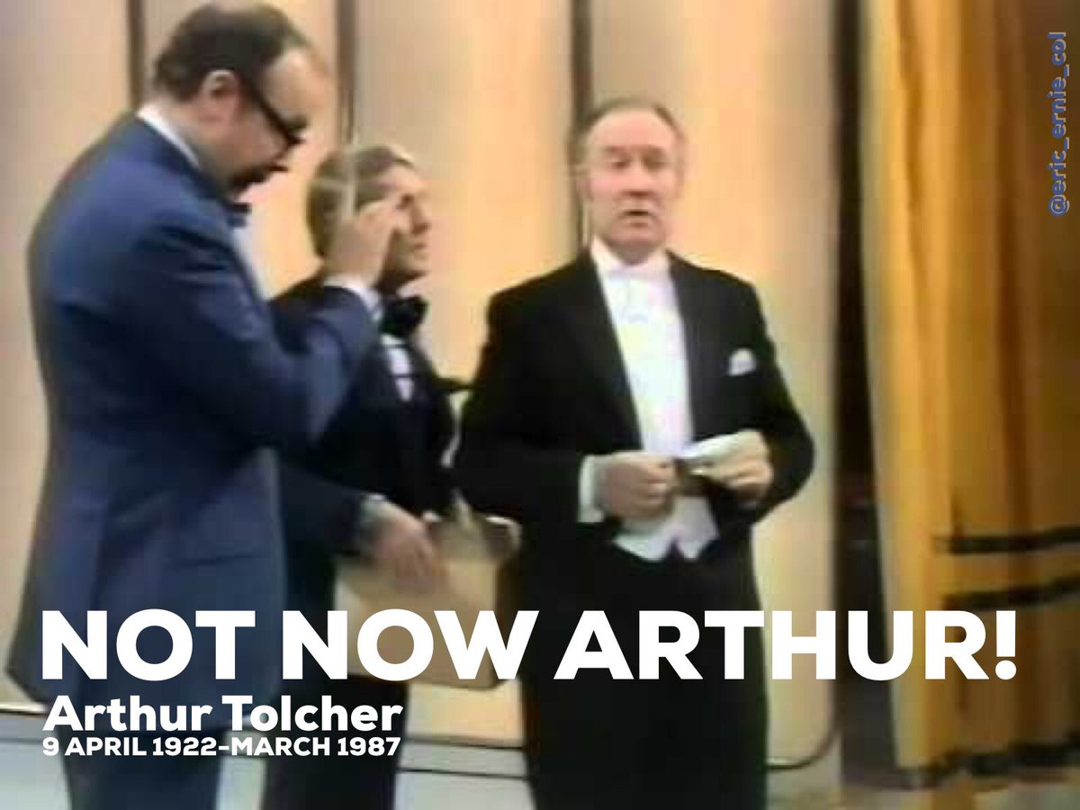 eric_ernie_col's tweet photo. Remembering #ArthurTolcher born on this day, 9th April 1922. 

A friend from the very beginning &amp; a stalwart of the Morecambe &amp; Wise Show. 

#NotNowArthur 

Arthur’s mini Hohner Mouth Organ from my Archive

Here’s all 3 at their at his very best...
https://t.co/siXXy1FDhz https://t.co/kG6yXuKvpt