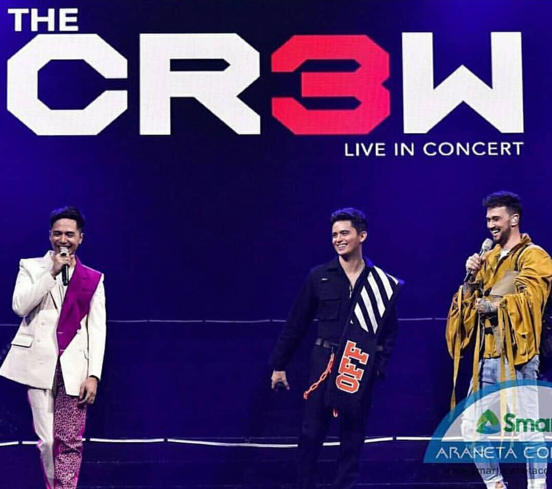 REIDersOfficial's tweet photo. About last night! Our ultimate crush james wearing a custom #MCSCL denim jumpsuit for #TheCr3w live in concert with nadine π₯ Thank you bangpineda and danilodecastrojr for the trust β€ β
π· jerrickmacasocol https://t.co/w6VNWkHmc8