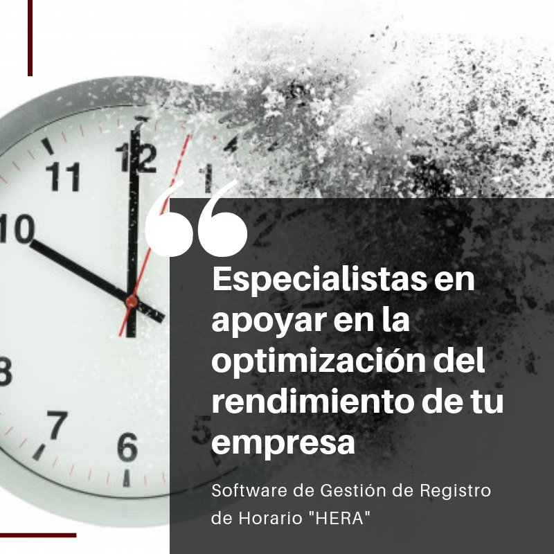 ‼️En mayo será obligatorio registrar el #horario #laboral de todos los #trabajadores‼️Incumplir con estas normativas podría sancionarse con una multa entre 626 y los 6.250 €👉Prepárate con el apoyo de un buen #Software de #registrodehorario "HERA" bit.ly/2D6Rhq2