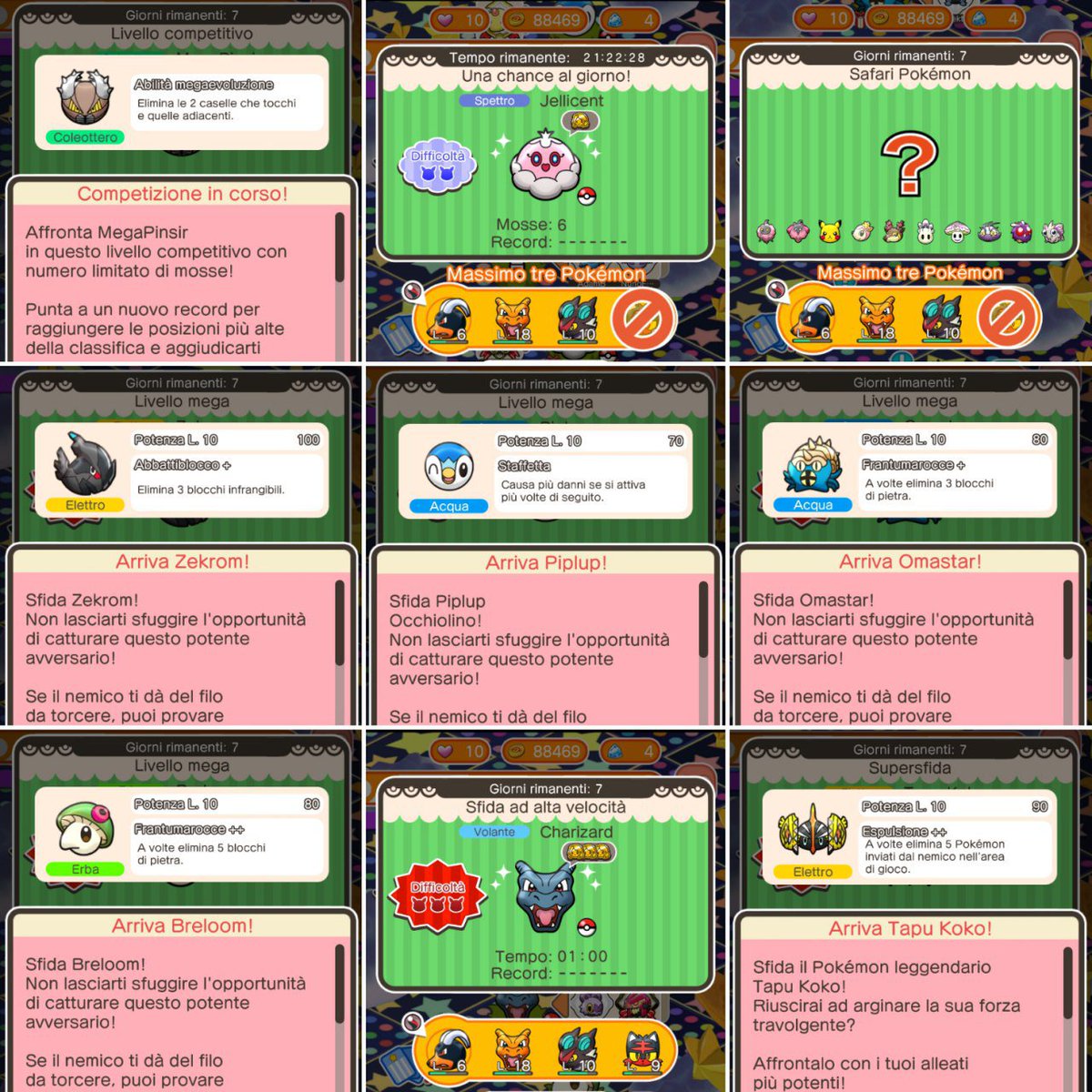 pokemoncentral's tweet image. #MartediShuffle: tredicesima settimana di eventi in #PokemonShuffle e #PokemonShuffleMobile! Info: instagram.com/pokemoncentral… #Pokemon