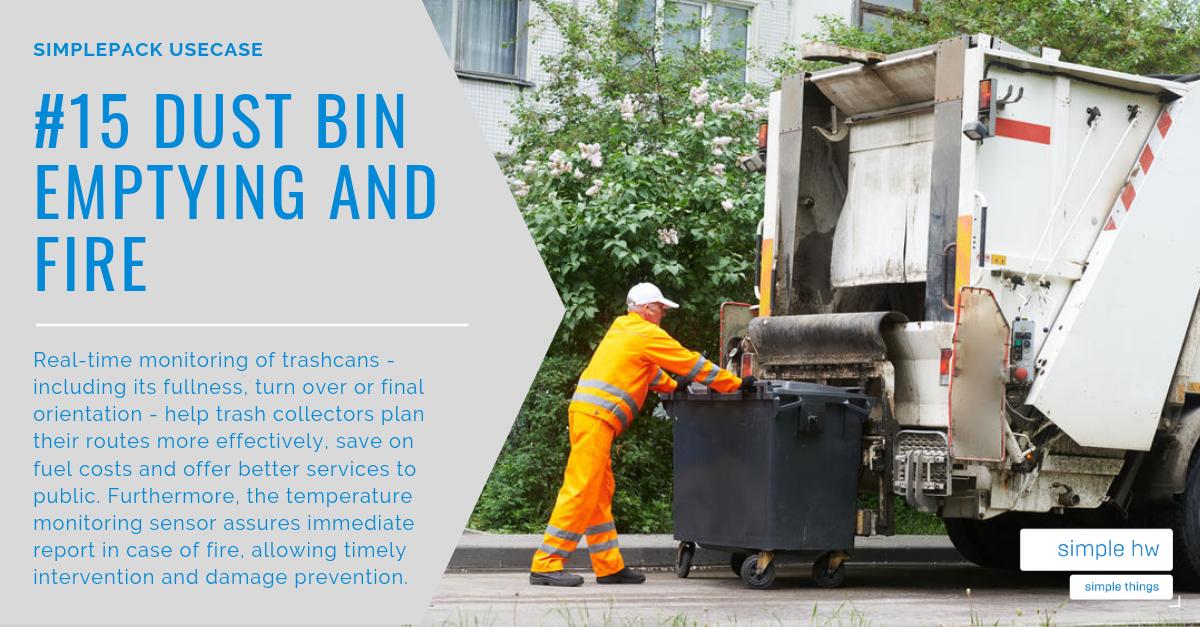 simple_hw's tweet photo. Chances are #SmartCities will be much cleaner places than those without #IoT intelligent power behind. No more garbage overflowing the bins! Our #SimplePack #LPWAN #device helps the waste management to be smarter and more effective. Wanna know more -> https://t.co/nGfnMSufPs https://t.co/1n87C8TiSK