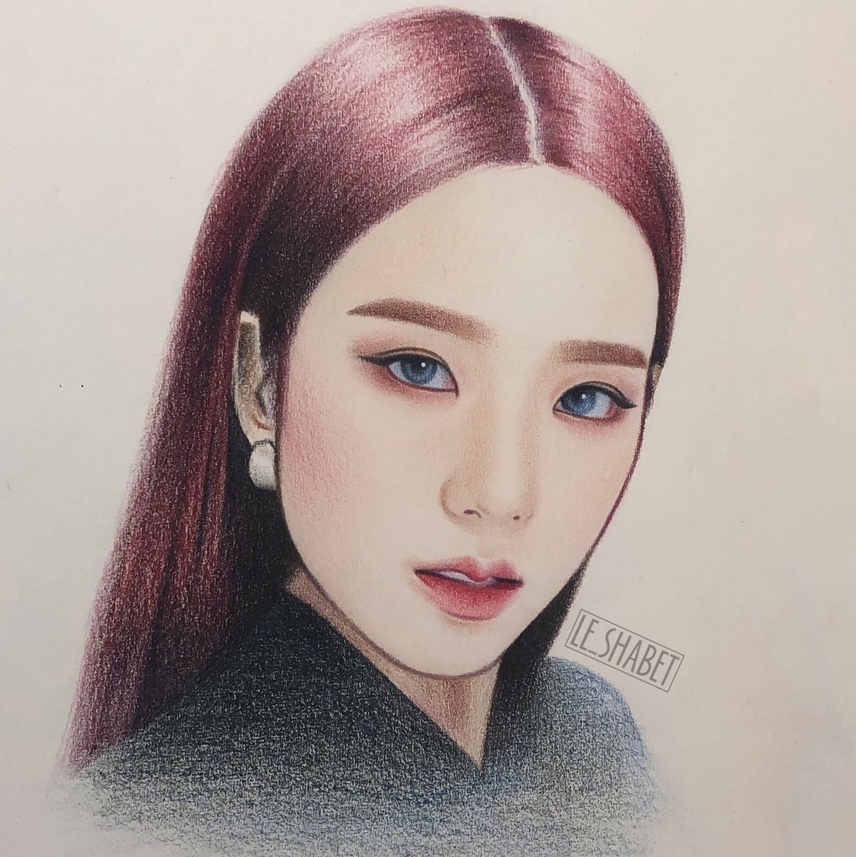 Blackpink Jisoo Fanart In Kpop Drawings Easy Portrait | Sexiz Pix