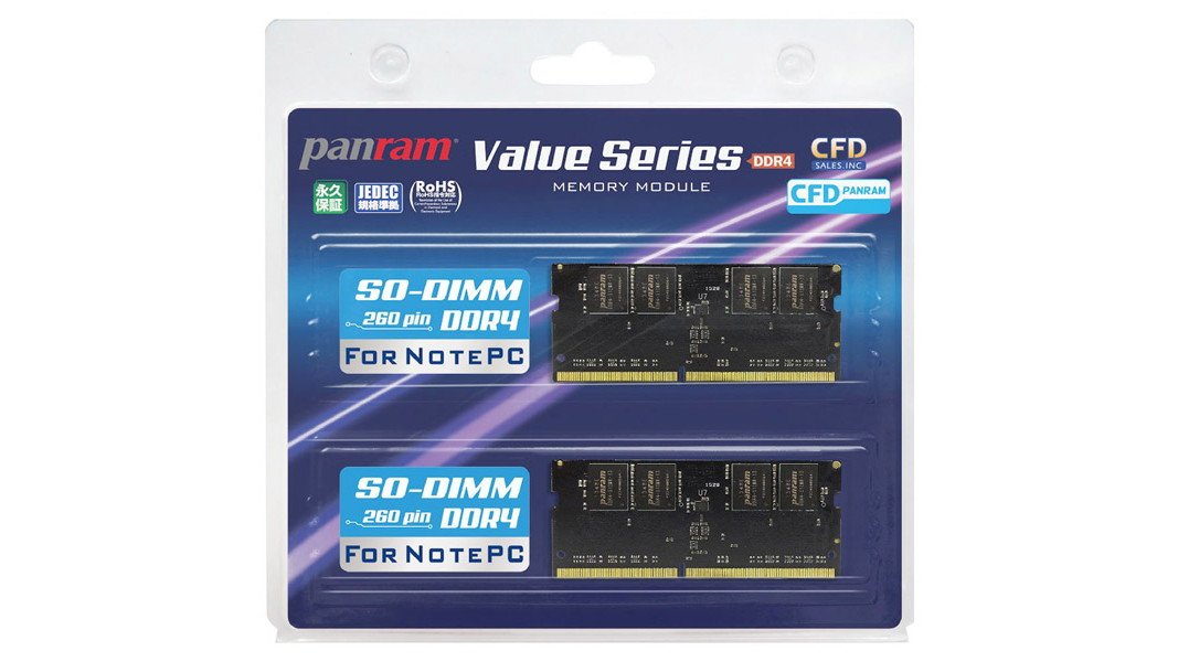 sofmapcom's tweet photo. 【PCパーツ】
確かな品質と技術、生産量を誇るPanram社の高品質メモリモジュール✨
🔶DDR4-2666 ノート用メモリ
🔶260pin SO-DIMM 16GB 2枚組
『CFD Panram W4N2666PS-16』
19,444円(税抜)🌈
➡https://t.co/4A4j9jb37L
#Panram #DDR4 #PCパーツ https://t.co/W5Lka3pK5n