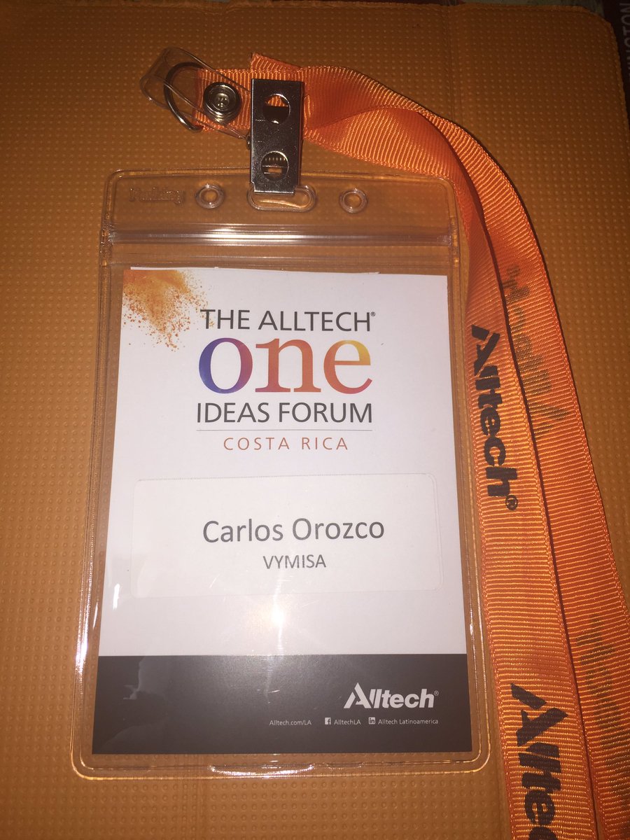 caorozcov's tweet photo. Muchas gracias @AlltechLA por la invitación al #oneideasforum Costa Rica 🇨🇷
Fue muy agradable verlos a todos!
@Alltech https://t.co/x245az9paw