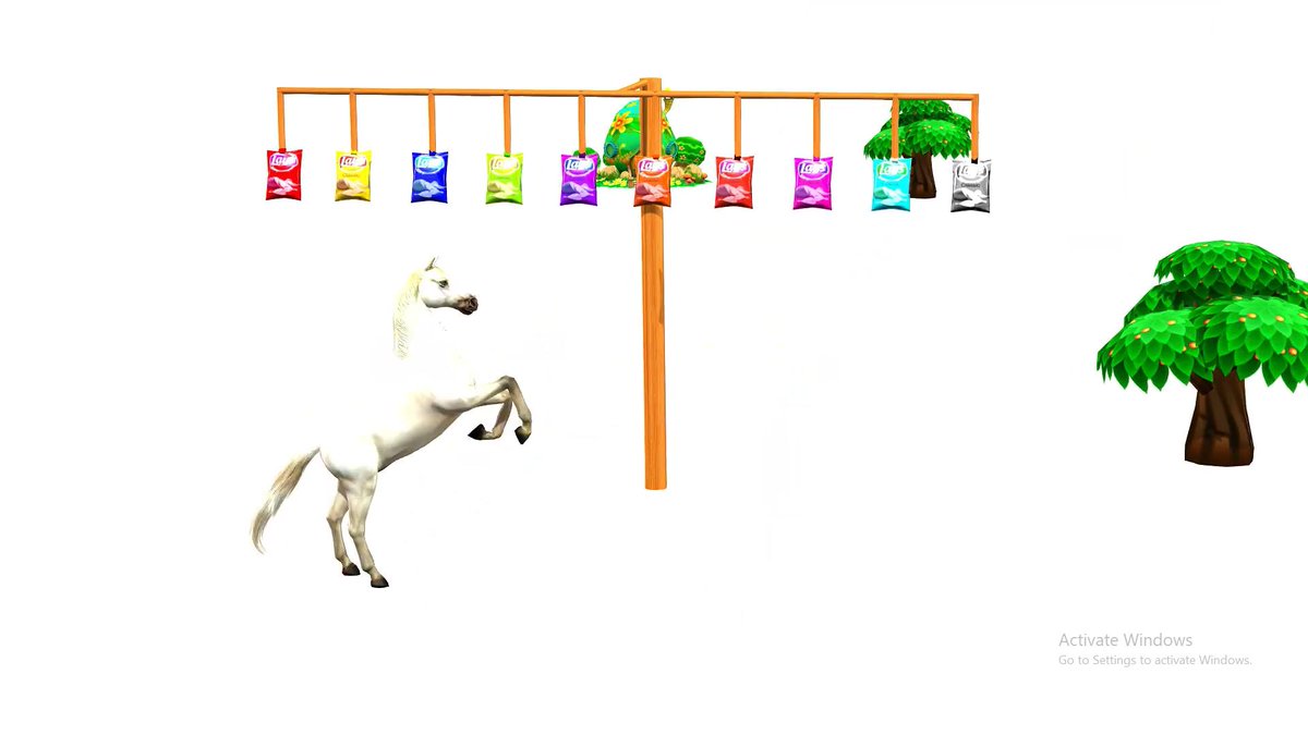 Lays With Different Colour Horses facebook.com/22532990715483… #horses #colour #kids #dinosaur