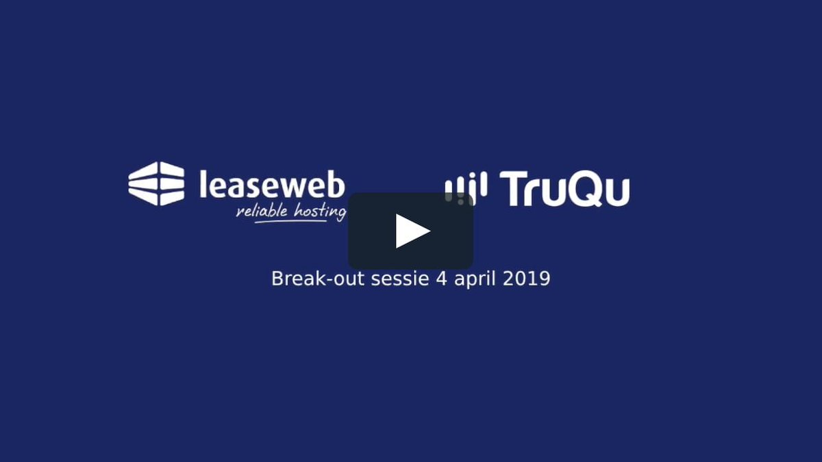 TruQuNL's tweet photo. De break-out sessie op het kantoor van Leaseweb was vorige week een groot succes! Hier is een leuke aftermovie van gemaakt. Proef de sfeer en volg ons om op als eerste op de hoogte te zijn van een volgend evenement! Tot een volgende keer!
https://t.co/QQQ5yrTKtd https://t.co/f7li5MkfVZ