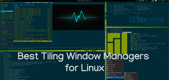 tecmint's tweet photo. 10 Best Tiling Window Managers for #Linux https://t.co/KwNXOgvzRc via @tecmint RT @linuxtoday https://t.co/jZIda5iZZL