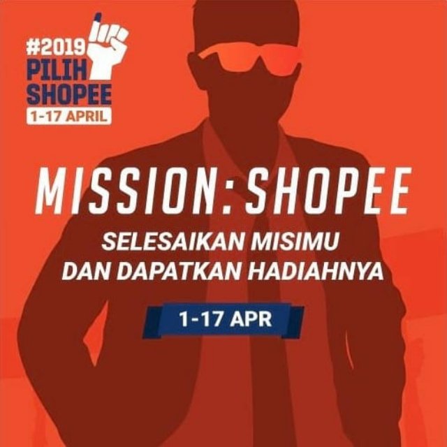 alfin274's tweet photo. Yuk selesaikan tantangan Mission Shopee https://t.co/8DvaBrx7cI https://t.co/vTXDuD0Gqg