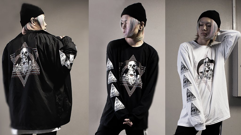 gekirock_shop's tweet photo. DEADHEARTZ
born Coach Jacket
born L/S TEE
https://t.co/18cQFmquzx

フロントに六芒星やスカルをあしらったダークな雰囲気を醸しだす新作が登場。

MODEL：170cm　L着用　XXLまでサイズ��開あり https://t.co/nWAUcMP5dY