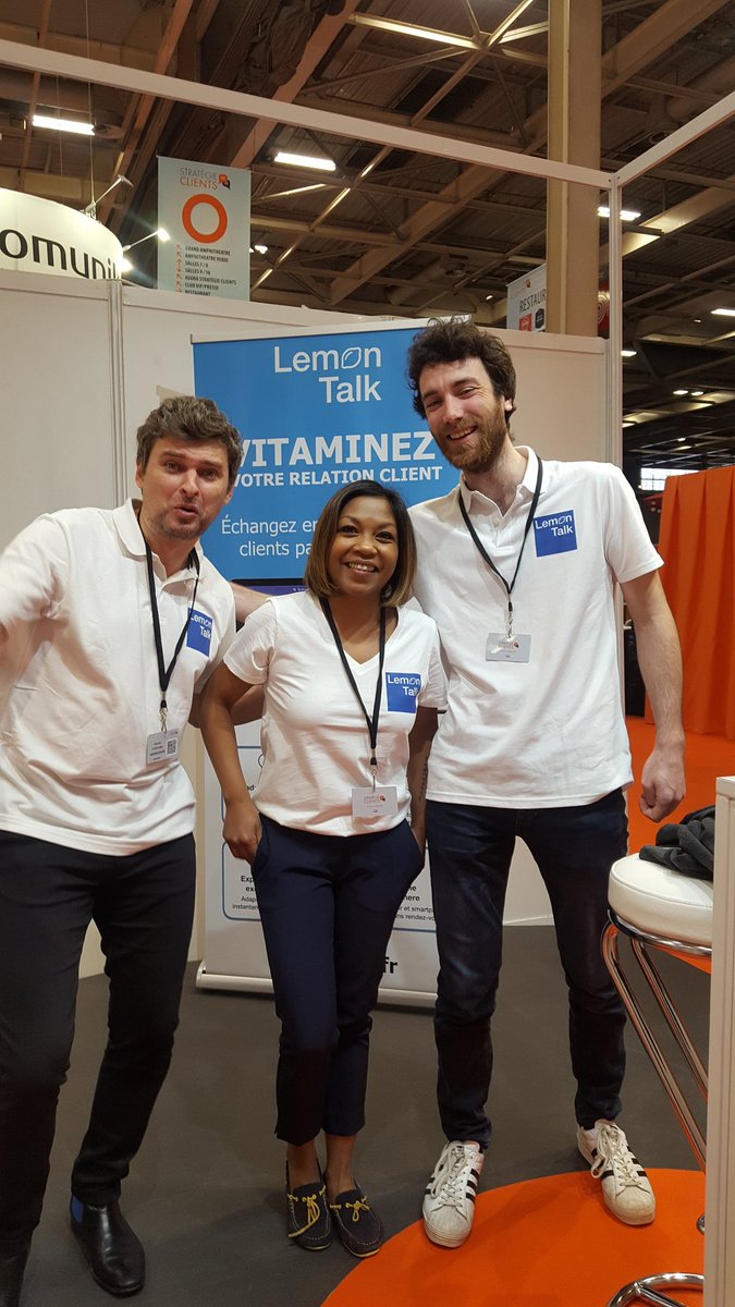 GoodStudiesCo's tweet photo. Goodstudies présente son nouveau bb, LemonTalk au salon de la stratégie client #StrategieC @EdtechFrance #innovation #Marketing #pivot https://t.co/XS5rKhHIyX