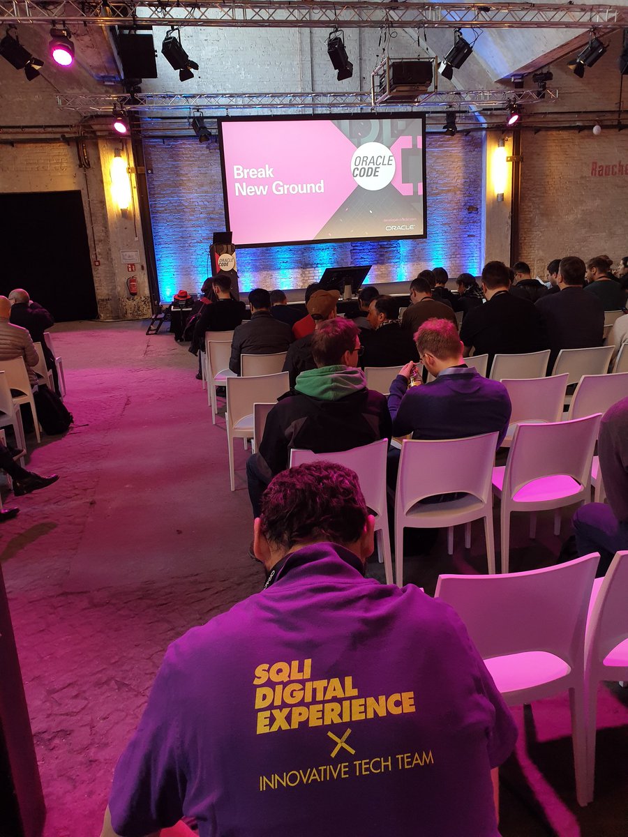 _JulienAlbert's tweet photo. Ready for the @Oracle_DE Live Code at #Berlin ! @SQLI_FR ISC France https://t.co/X6L8RO6F70