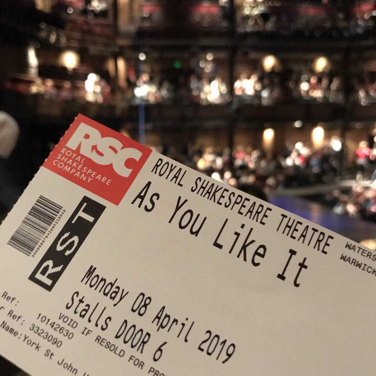 YSJLife's tweet photo. It’s time to commence our second day of @ShakespeareYSJ in Stratford! 

We’re lending our ears to discuss #asyoulikeit2019 this morning, all of us still in awe of @TheRSC performance last evening 🎭

- Charlotte https://t.co/SEiXfxGE4d