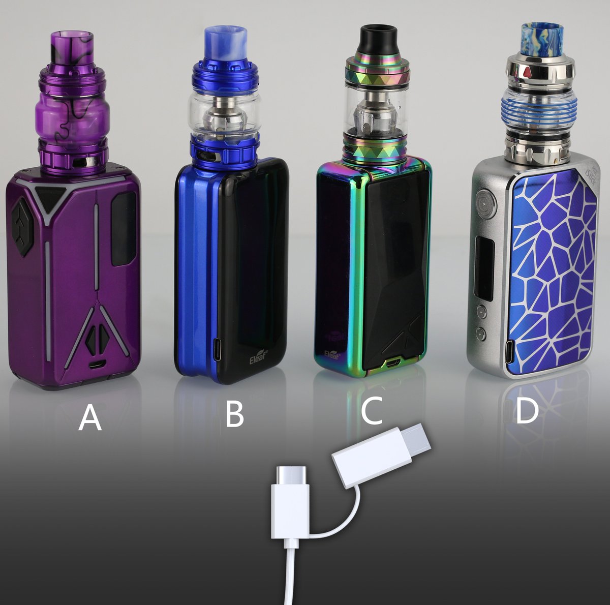 EleafGlobal's tweet photo. Which mod has type-c charging port?Give me your answer🥰
#eleaflexicon #isticknowos #eleaftessera #istickmix
https://t.co/MDHUMuQcRW
Warning:This product may contain nicotine. Nicotine is an addictive chemical. Keep out of reach of children. https://t.co/RyLr2EuQvi