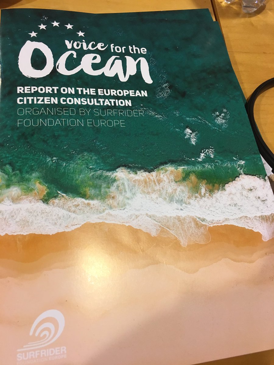 This morning we deliver #voicefortheocean results ! <a href="/VFTO_EU/">Surfrider Brussels Office 🌊</a> conclusion of  a great collaboration with <a href="/SeasAtRisk/">Seas At Risk</a> and <a href="/KarmenuVella/">Karmenu Vella</a> during this mandate