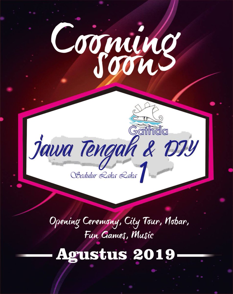 GOONERS_TEGAL's tweet photo. Coming Soon 
Gathda Jawa Tengah &amp; DIY #1 🙌🙌🙌
2019

Mari mempererat tali silaturahmi antar Arsenal Indonesia Supporters dalam acara 
"Gathda Jawa Tengah &amp; DIY" #1

Tegal siap menyambut Gooner/ettes dari berbagai regional Se-Jawa Tegah &amp; DIY

#Tegallakalaka https://t.co/QUmq8r5JDm