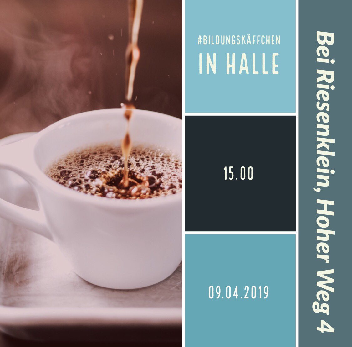 Ines Bieler على تويتر Dann Gibt S Einen Kaffee Gruss Nach Md Und Hier Zur Erinnerung Bildungskaffchen Riesen Klein Ebildungslabor Fstellfeld Ckummling Teihol Scholzma D3 Projekt Herbstjuste T Co 11ocbunglh