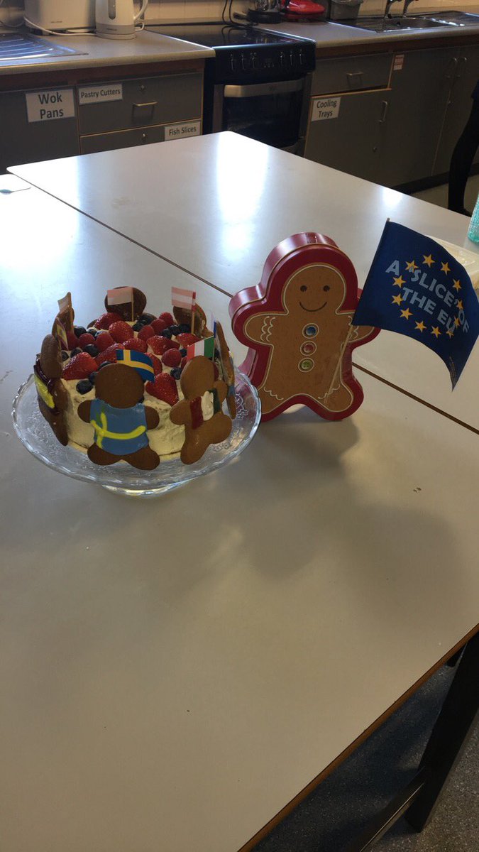 GCS_Dufferin's tweet photo. Well done also goes to our SENIOR BAKERS! Whilst we came fifth, this position does not reflect the hard work and effort that the team put into their โSlice of the EUโ. Thanks to all for your effort, enthusiasm and hard work throughout one of the last competitions #duffPROUD ๐ https://t.co/hEjIsrlrqN