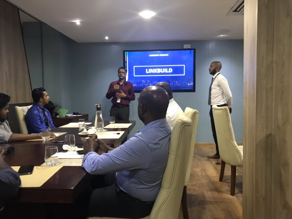 MNACI_Maldives's tweet photo. MNACI participates the product launching ceremony of #LinkBuild Special Service for Construction Industry by @LinkServe_MV today at the Kitchen Restaurant, Additional Promotion Function will be held within #Buildex2019 with MNACI @JanahMohamedAli https://t.co/Q0E4LF78Xh