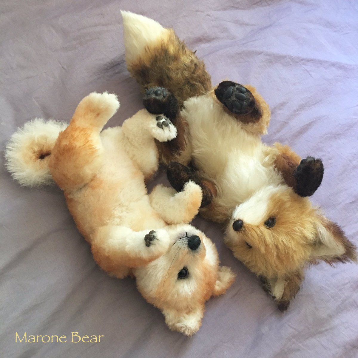 犬のぬいぐるみ