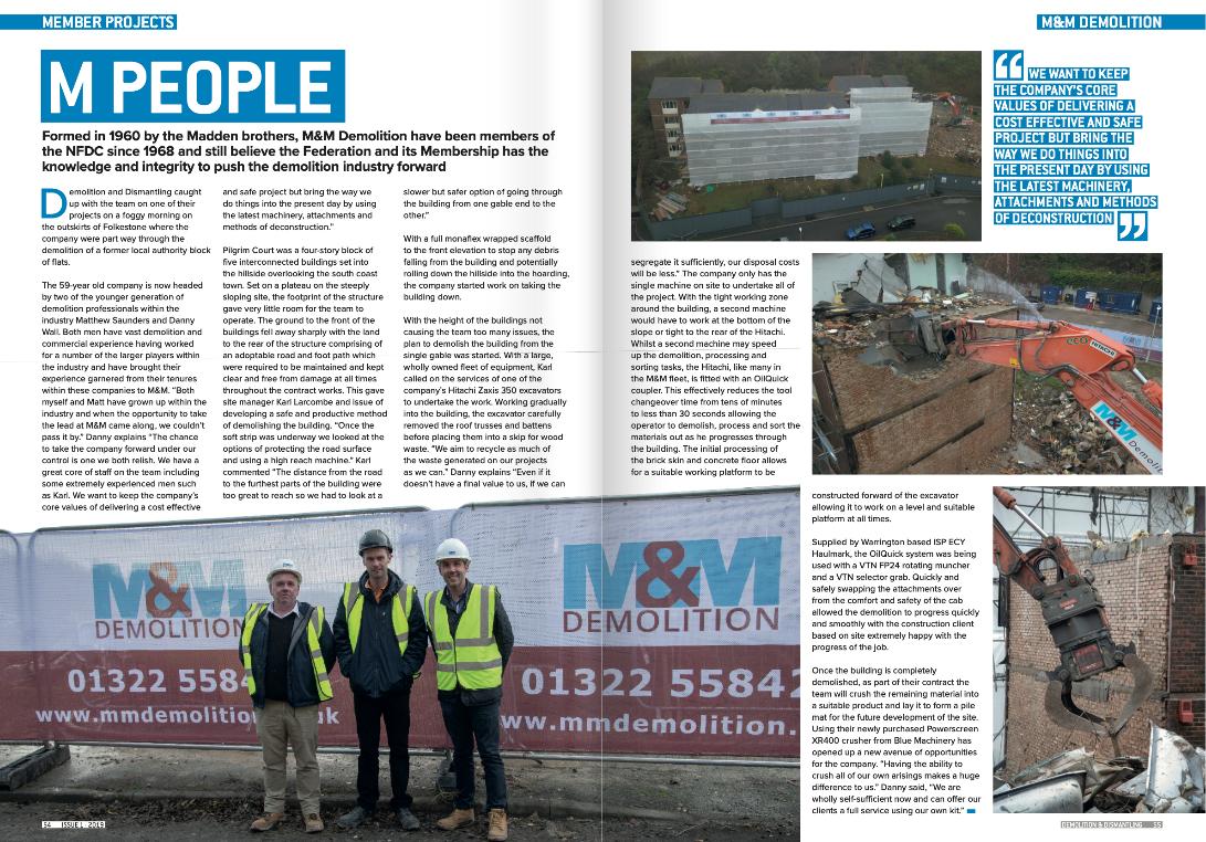 M&M Demolition tweet media