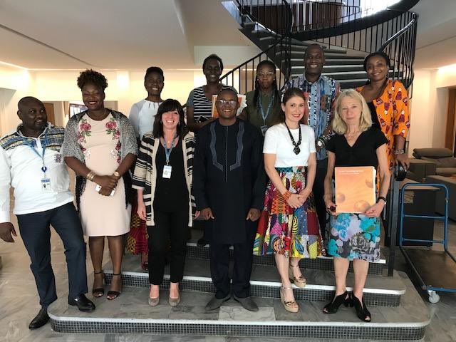 My colleague Gilly Freedman with a group of Career Coach trainees finishing the CCS Career Coaching and Counselling License at the UN offices of WHO, Brazzaville # #careercoaching  #careercoach  #un  #careercounselling #licencedcareercoach #careercounsellingservices