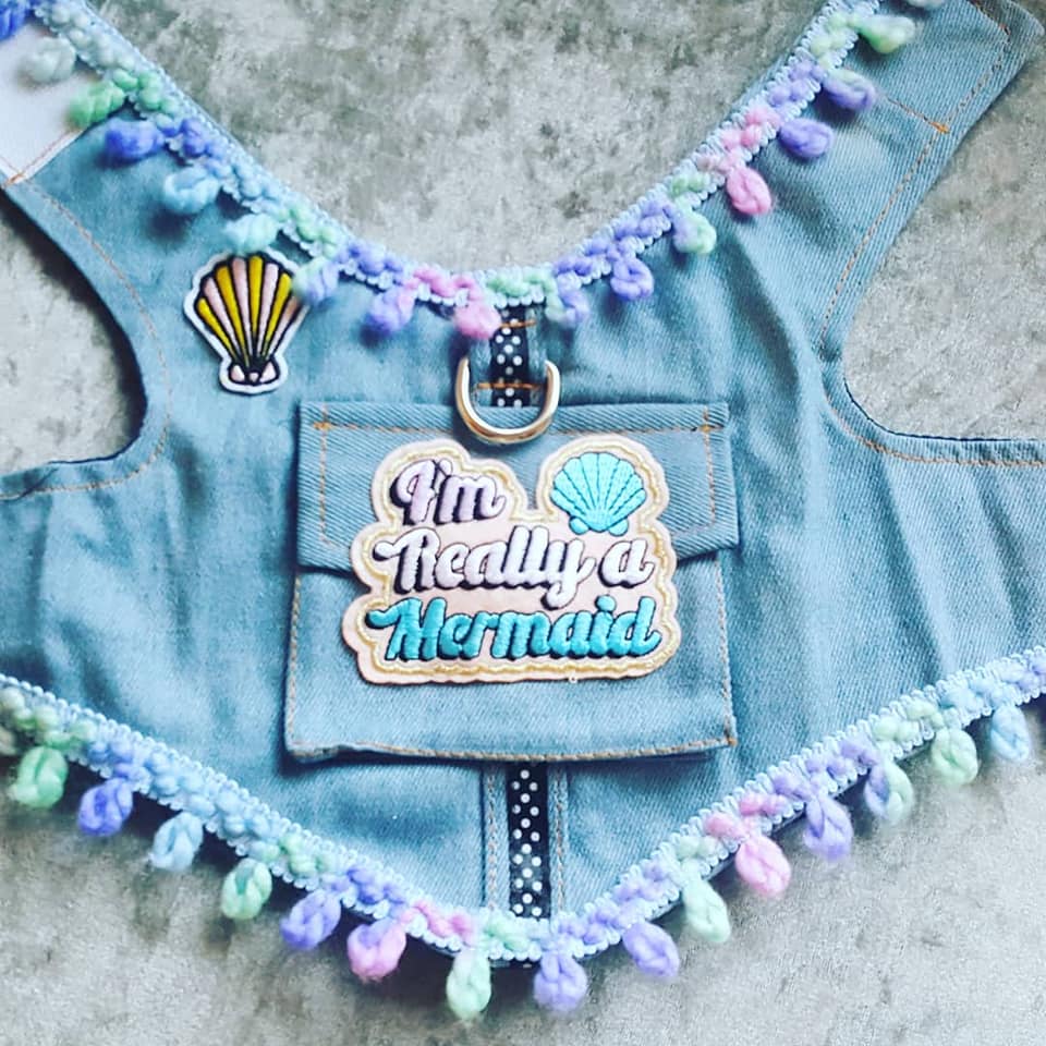 Custom Harness! #mermaid #imreallyamermaid