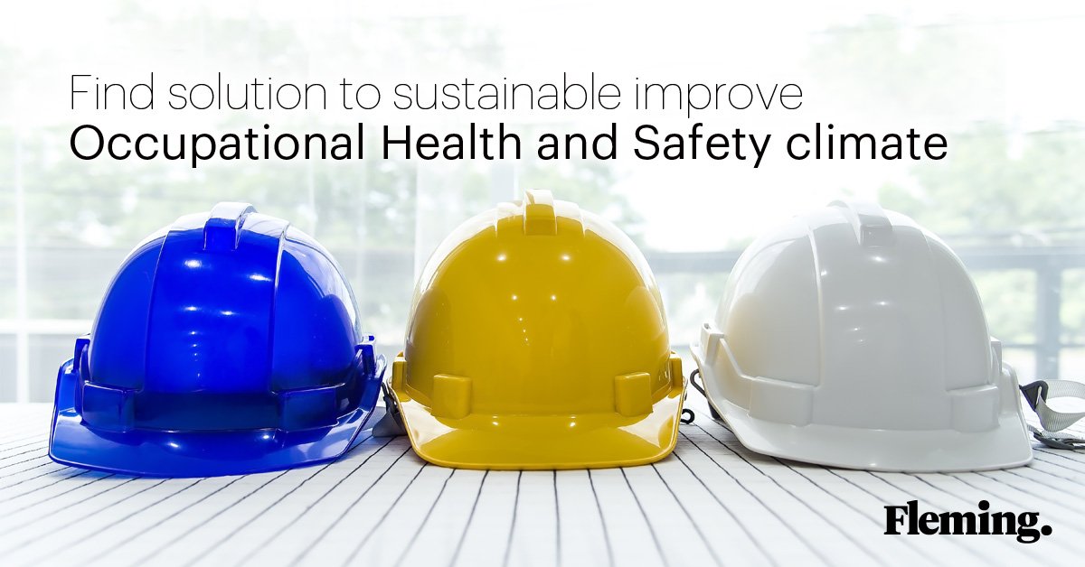 Fleming_HSE's tweet photo. Find solution to sustainable improve Occupational Health and Safety climate! Read the full article written by Nuno Marques Peirico and Katerina Rambure. Learn more at the fast-approaching #FlemingHSE! https://t.co/7zDGJEUs0H https://t.co/n2pQ8ISyun