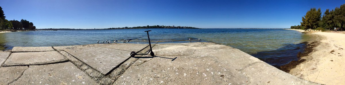 Rexemagne's tweet photo. Yesterday’s Ride #RexTrex
Super chill #PointWalter
Jetty - Panoramic - Foreshore - Doggo’s 🛴💨
#Perth #SwanRiver #PointWalterReserve #PointWalterJetty #eScooter #Segway #Ninebot #eRideable #Scooter #ZeroEmissions #Attadale #Bicton #justanotherdayinWA #Doggo #DogBeach https://t.co/AlqiEYWfKn