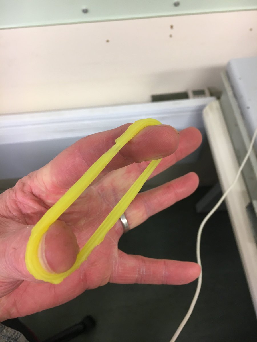 New system finally 3D Printing silicone, we now have to refine and improve the resolution.