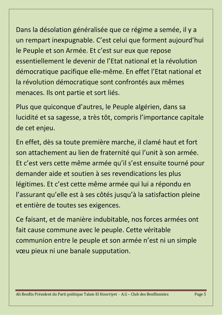 AliBenflis2019's tweet image. #Modestie intellectuelle - Reconsidération de l'autorité politique
Monsieur #AliBenflis fin analyste, convainc, éclaire et ordonne les #idées politiques avec intelligibilité et précision, pousse à revoir les théories de la démocratie et de l'exercice du pouvoir étatique.
A.G