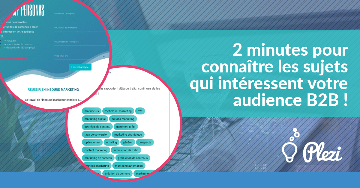 PleziApp_FR's tweet photo. #HackMyPersonas : Le nouvel outil gratuit qu'il ne fallait pas rater au salon E-Marketing !
https://t.co/YMRjJqB1zU https://t.co/5kBL8TYMl5