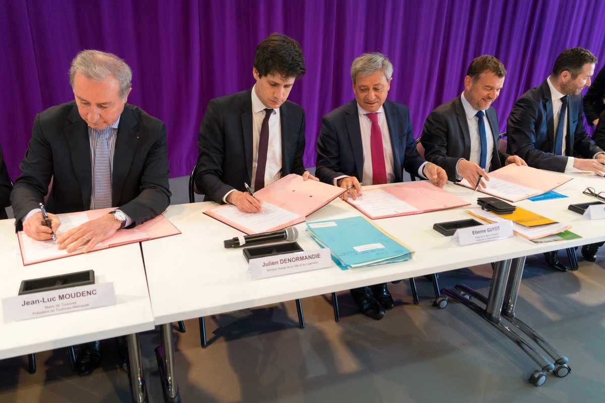 Julien Denormandie, ministre de la Ville et du Logement, annonce 
un plan de 1,3 milliards d’euros pour le logement à #Toulouse
À lire sur le <a href="/JToulousain/">Jtoulousain</a> : lejournaltoulousain.fr/societe/plan-1…